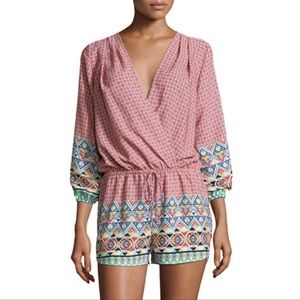 Fraiche by J Dana Shorts Romper. Women’s Large